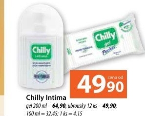 Intimní gel Intima Chilly