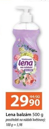 Balzám na nádobí Lena
