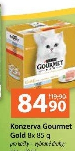 Konzerva pro kočky Gold Gourmet Purina