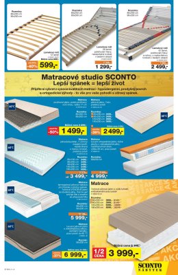 akční leták Sconto nábytek 28.11.2018-27.12.2018