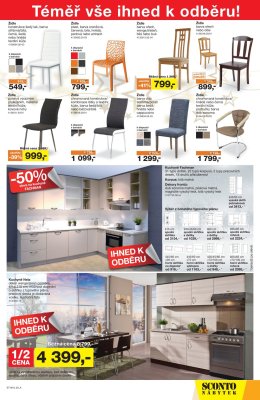 akční leták Sconto nábytek 28.11.2018-27.12.2018