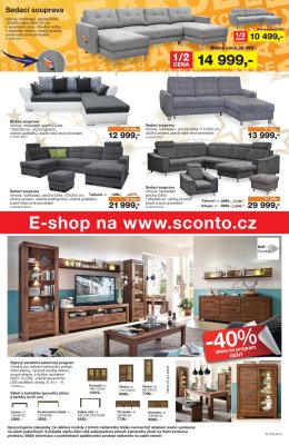 akční leták Sconto nábytek 28.11.2018-27.12.2018