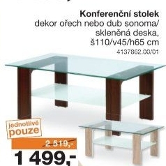 Konferenční stolek ALICANTE SON
