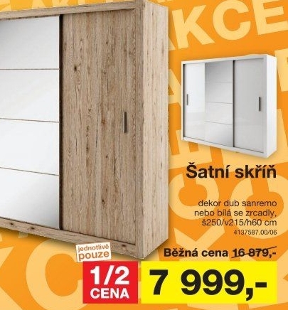 Šatní skříň IDEA