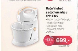 SHM 5330 mixér s mísouSENCOR