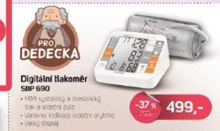SBP 690 digitální tlakoměrSENCOR