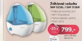 SHF 920BL zvlhčovač vzduchuSENCOR