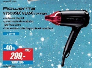 CV1612F0 VYSOUŠEČ VLASŮROWENTA