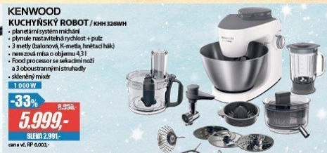 KHH 326WH KUCHYŇSKÝ ROBOTKENWOOD