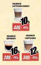 Sklenice CappuccinoDELONGHI