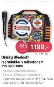 SSS 3200 KIDS BT SPEAKER SENCOR