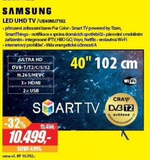 UE40NU7192 LED ULTRA HD LCD TV SAMSUNG