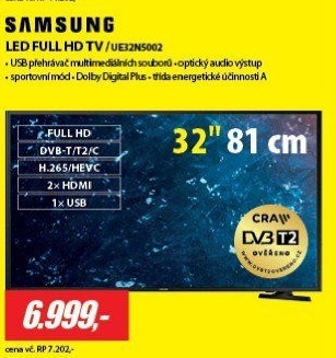 UE32N5002AK LED FULL HD LCD TV SAMSUNG