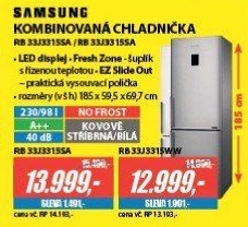 RB 33J3315SA CHLADNIČKA KOMBI.SAMSUNG