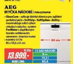 FFB 62700PW MYČKA NÁDOBÍ 60CMAEG