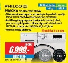 PLDSA 1263 Chiva pračkaPHILCO