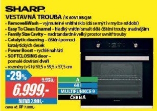 K 60V19BQM TROUBA VESTAVNÁSHARP