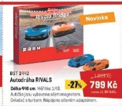 BST 1442 Autodráha Rivals BUDDY TOYS