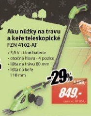 FZN 4102-AT AKU nůžky teleskop FIELDMANN