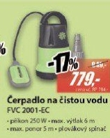 FVC 2001-EC Čerpadlo čis. voda Fieldmann