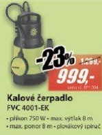 FVC 4001-EK Kalové čerpadloFIELDMANN