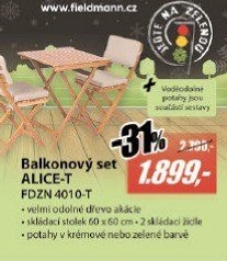 FDZN 4010-T Balk. sada ALICE-T FIELDMANN