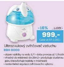 BBH 8000 Zvlhčovač vzduchuBAYBY