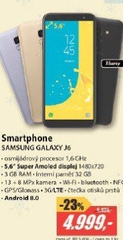 SM J600 Galaxy J6 BlackSAMSUNG