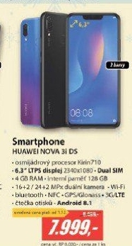 Nova 3i Dual Sim BlackHUAWEI