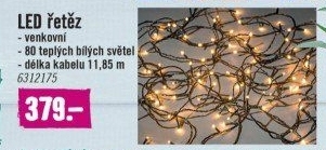 LED světelný řetěz