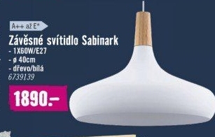 Závěsné svítidlo