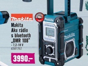 Aku bluetooth rádio Makita DMR 108