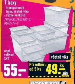 Úložný box s víkem Kis