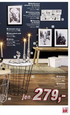 akční leták Kik textil 28.11.2018-7.12.2018