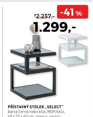 Přístavný stolek Select
