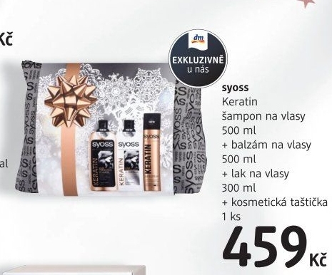 Dárková taška Keratin Syoss