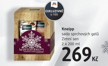 Dárková kazeta Zimní sen Kneipp