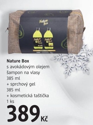 Dárková taška Avocado Oil Nature Box