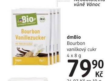 Vanilkový cukr Bourbon dm Bio