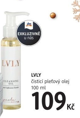 Čistící pleťový olej LVLY