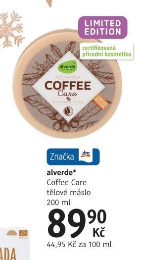 Tělové máslo Alverde
