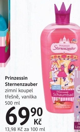 Koupel dětská Prinzessin Sternenzauber