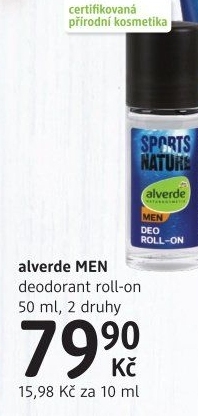 Deodorant kuličkový roll-on Alverde