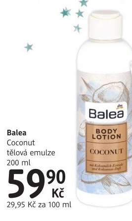 Emulze tělová Balea