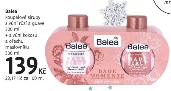 Koupelový sirup Balea