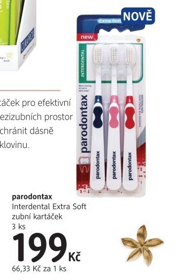 Kartáček na zuby Interdental Parodontax