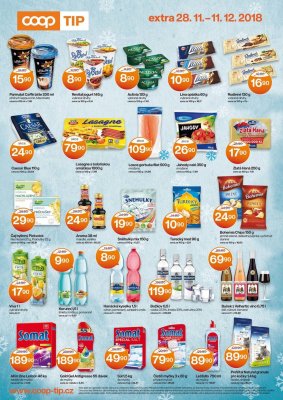 akční leták COOP 28.11.2018-11.12.2018