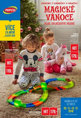akční leták PEPCO 30.11.2018-13.12.2018