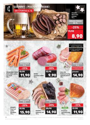 akční leták Kaufland 6.12.2018-12.12.2018