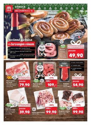 akční leták Kaufland 6.12.2018-12.12.2018